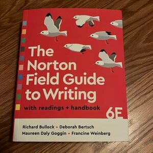 College book-The Norton Field Guide to Writing.
